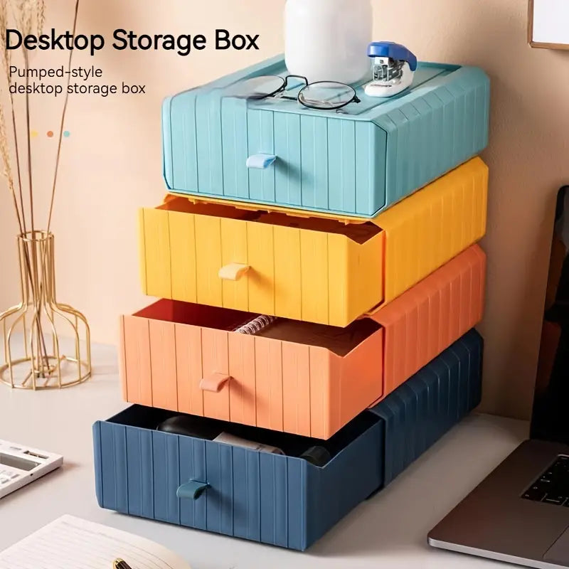 Revolutionize your work area with the contemporary Storage Box Office Desktop