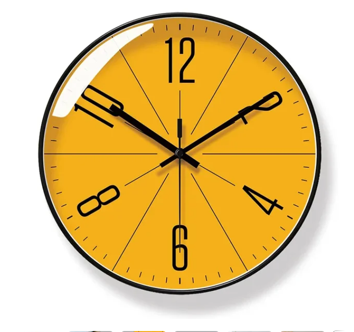 30cm Nordic Creative Wall Clock: Timeless Style for Modern Living
