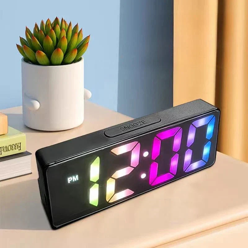 Voice Control Digital Alarm Clock – Led Display