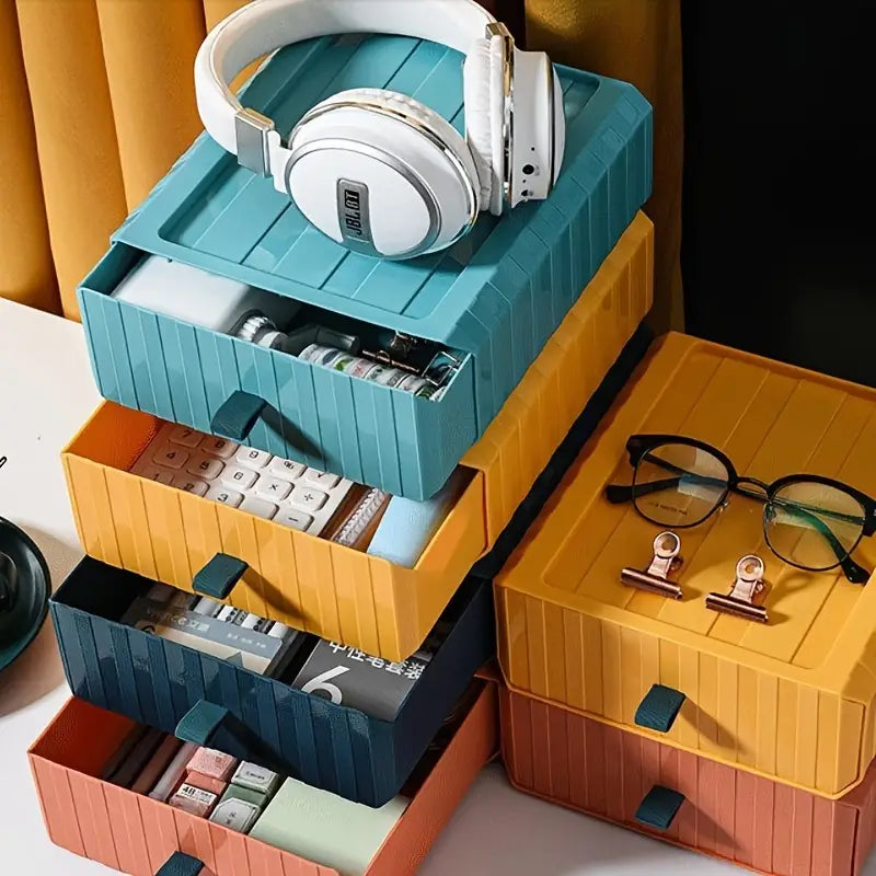 Revolutionize your work area with the contemporary Storage Box Office Desktop
