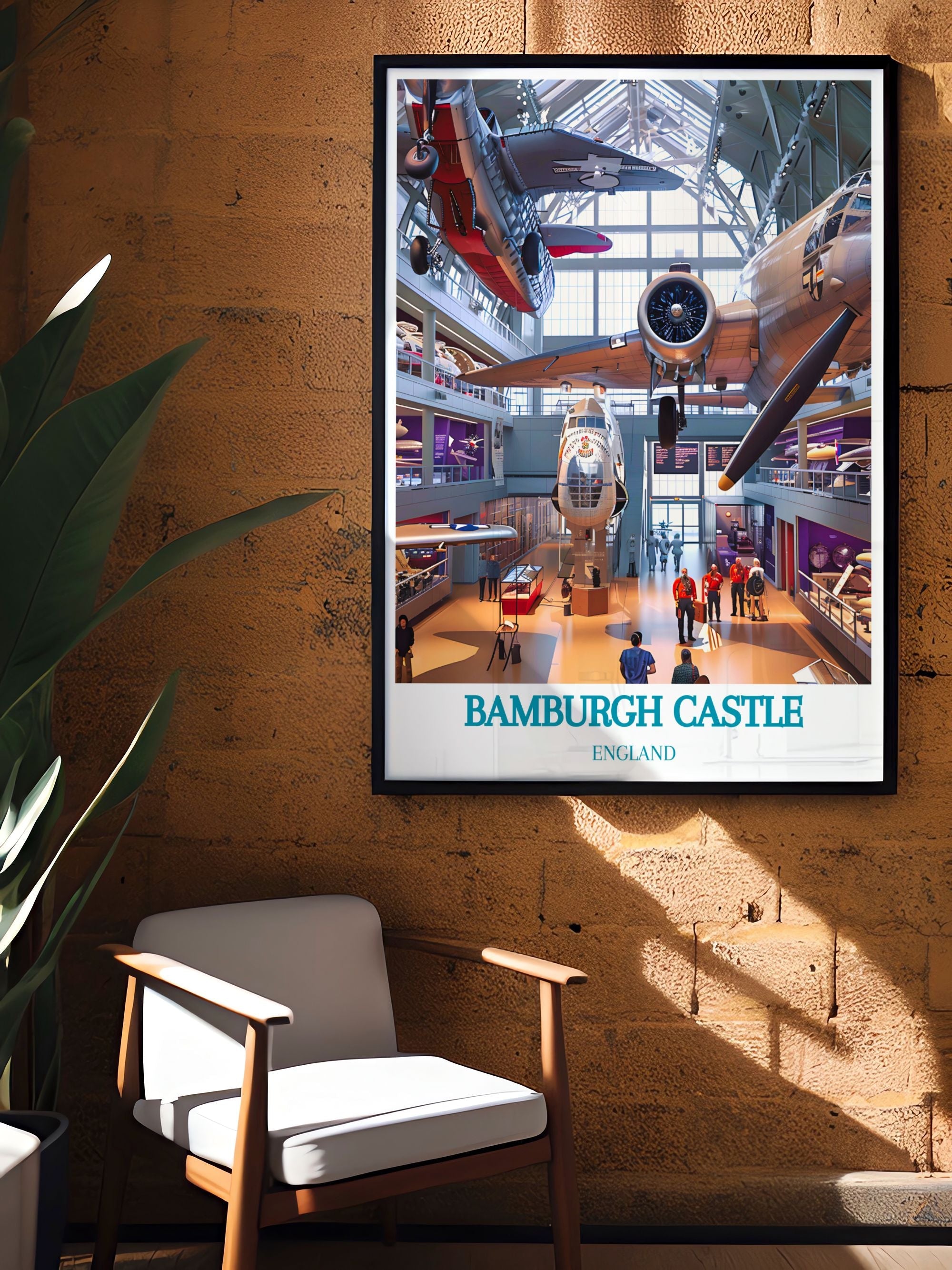 Bamburgh Castle Stylish Unique Art The Armstrong And Aviation Artefacts Museum Ideal Home Decor England Stunning Living Room Decor