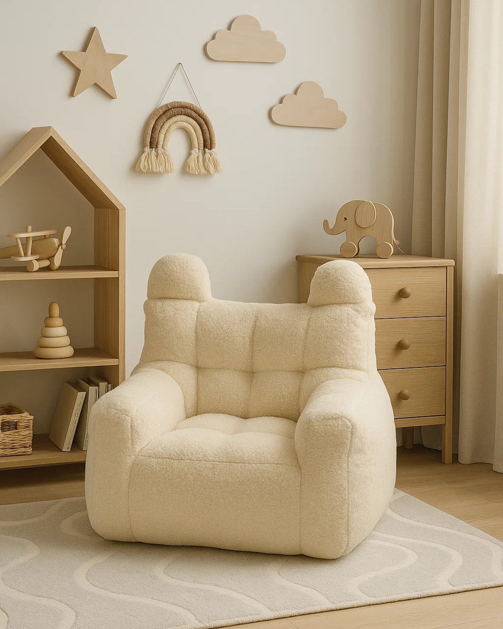 Bear Shaped Lazy Sofa Bean Bag