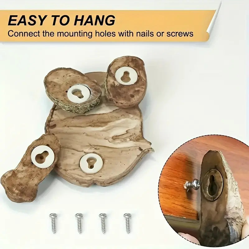 3Pcs Tree Faces - Tree Hugger Statues